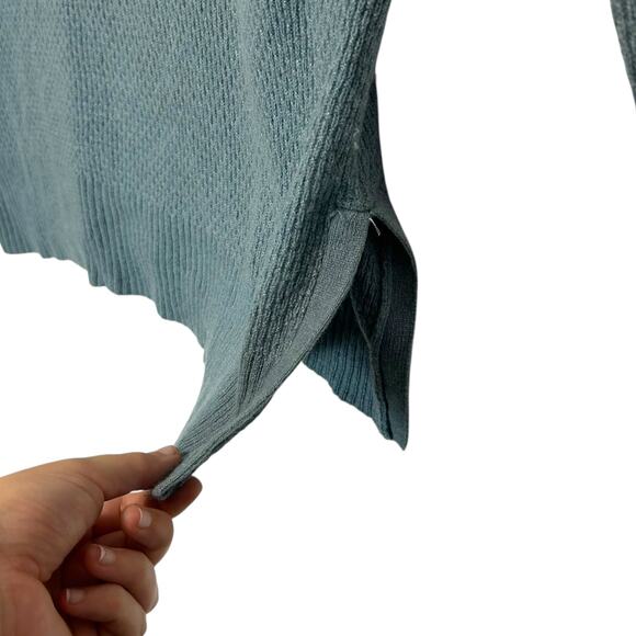 Kenar 100% 2-Ply Cashmere Sweater Women's Sz M Pale Green Quiet Luxury Soft Girl - Picture 6 of 7